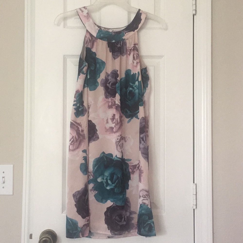 Floral A line dress